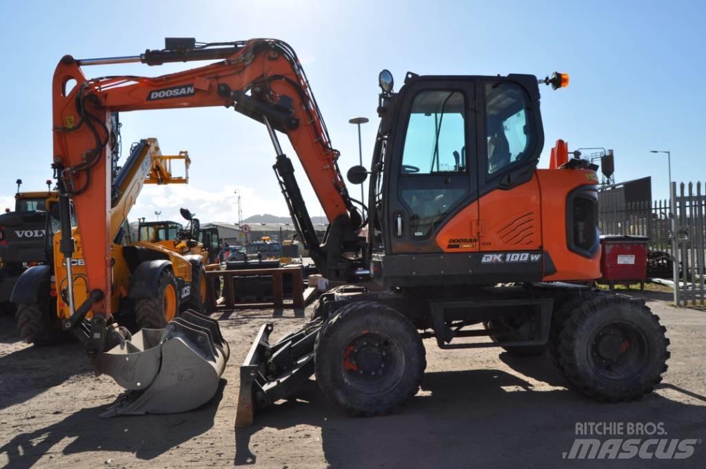 Doosan DX 100-7 Ratasekskavaatorid