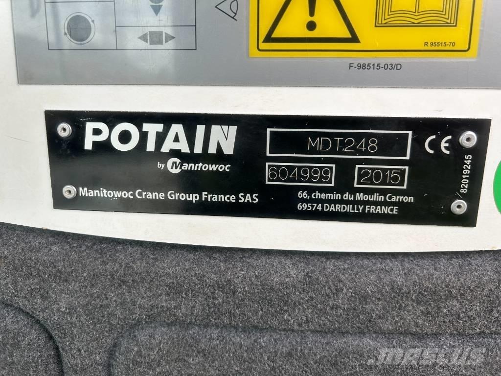 Potain MDT248-J10 Tornkraanad