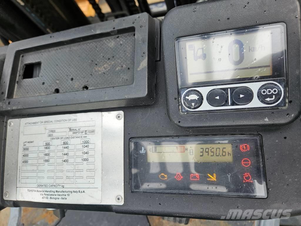 Toyota 8FGF18F Gaasitõstukid