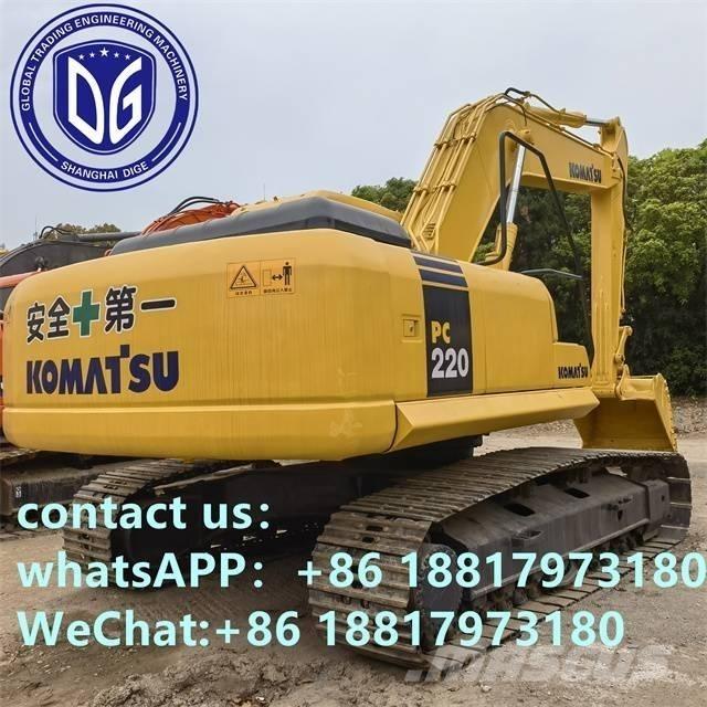 Komatsu PC220-7 Roomikekskavaatorid
