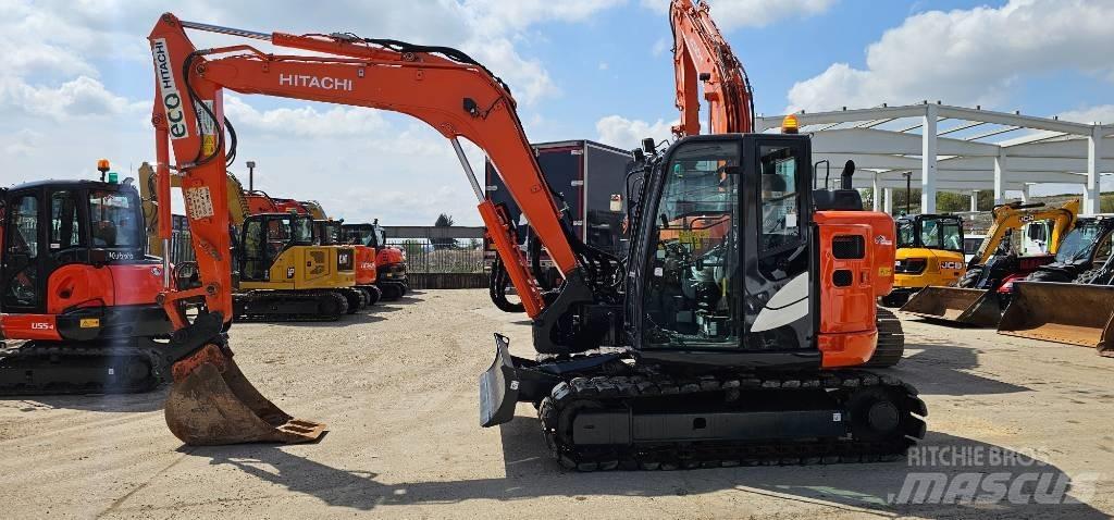 Hitachi ZX 85 Väikeekskavaatorid 7t-12t