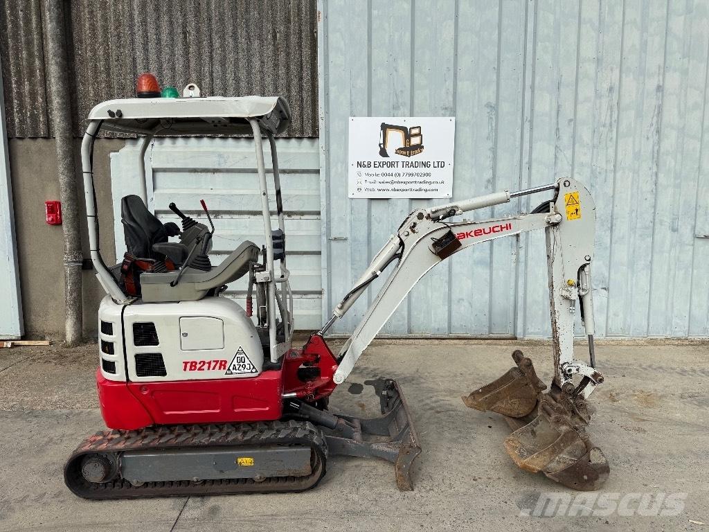 Takeuchi TB 217 R Miniekskavaatorid < 7 t