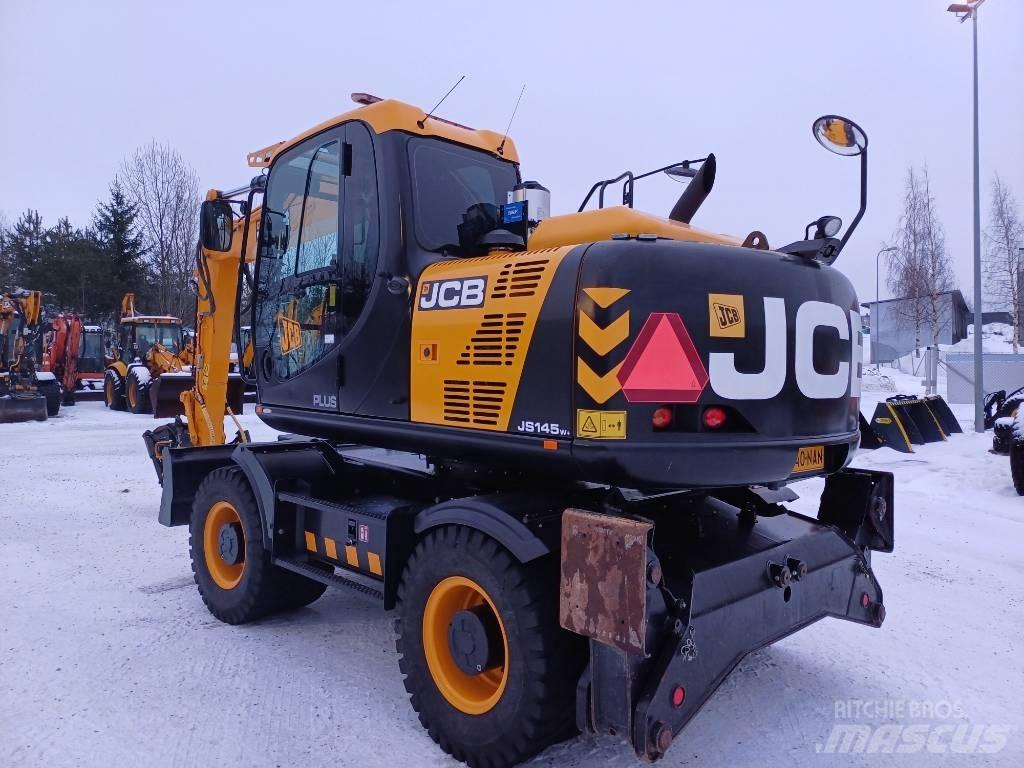 JCB JS 145 W Ratasekskavaatorid