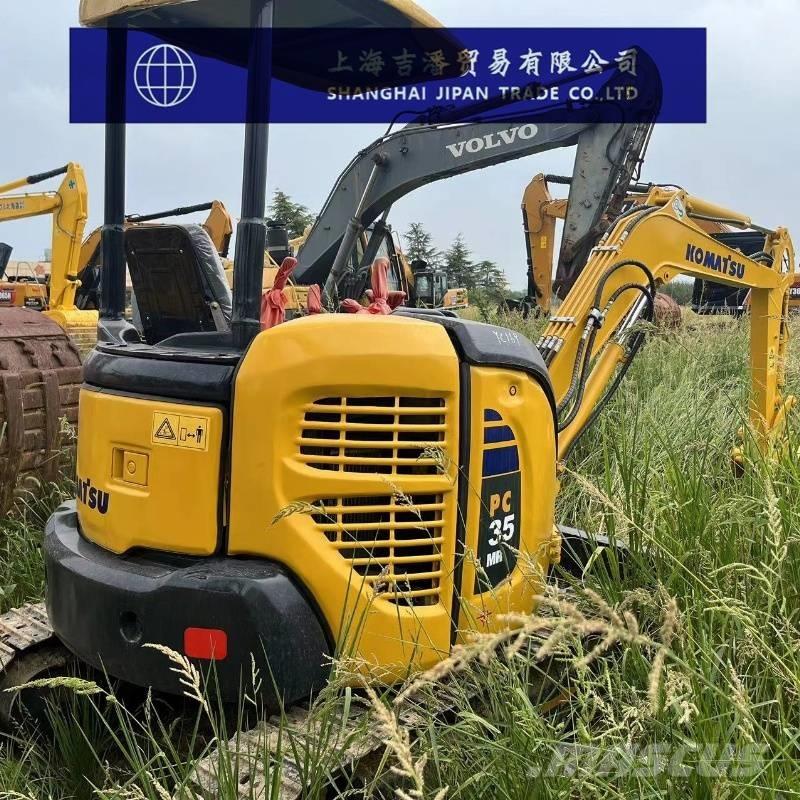 Komatsu PC 35 MRX-2 Roomikekskavaatorid