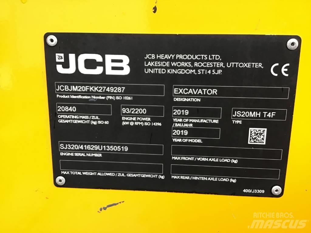 JCB JS 20 MH Materjalikäitlusmasinad