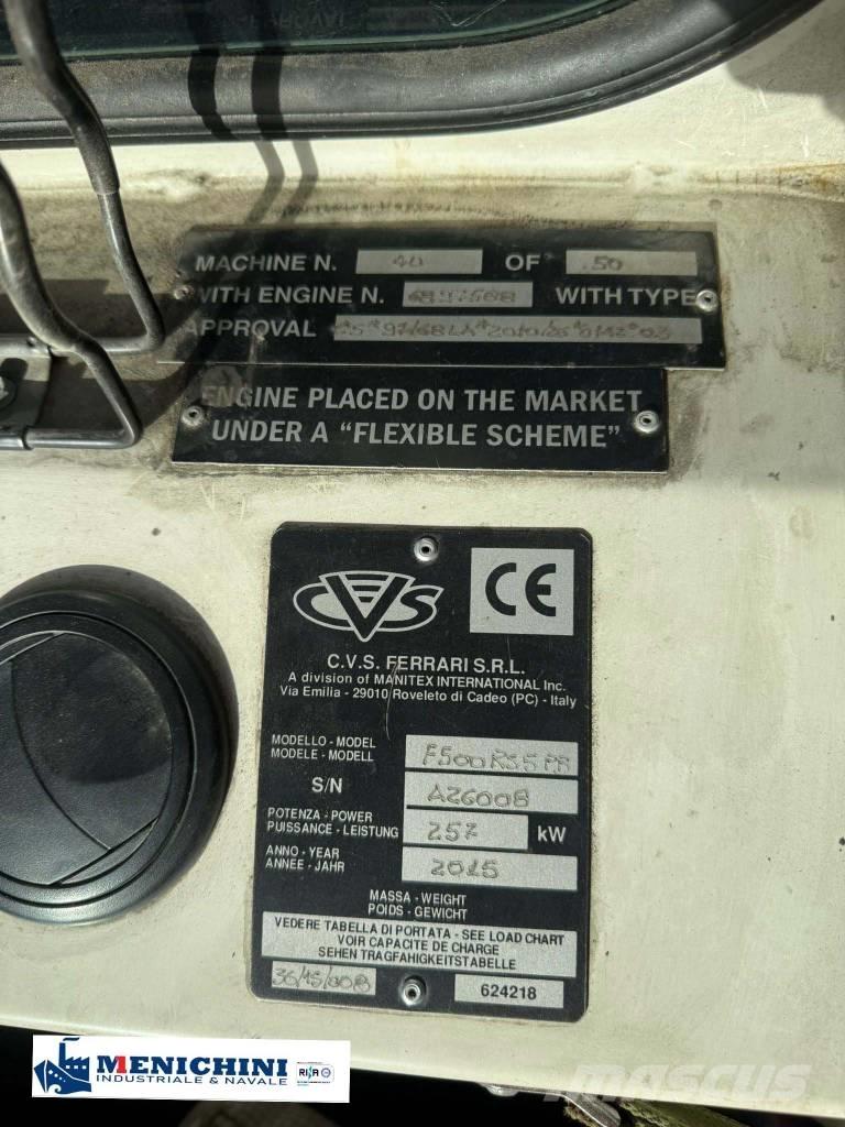 CVS Ferrari F500 Konteineritõstukid