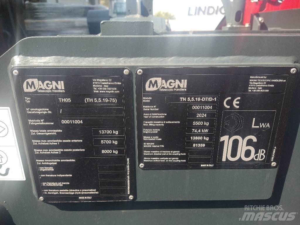 Magni TH 5.5 19 P Teleskooplaadurid