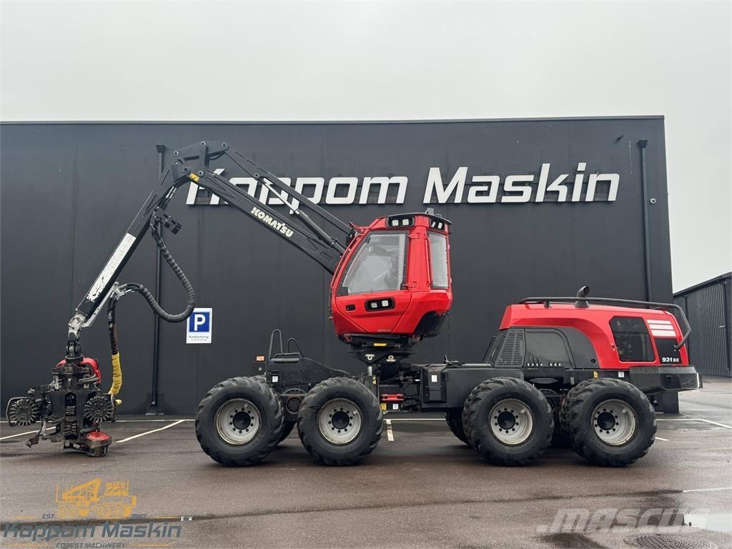 Komatsu 931XC Harvesterid