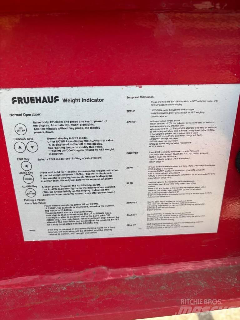 Fruehauf Halfpipe Kallur-poolhaagised