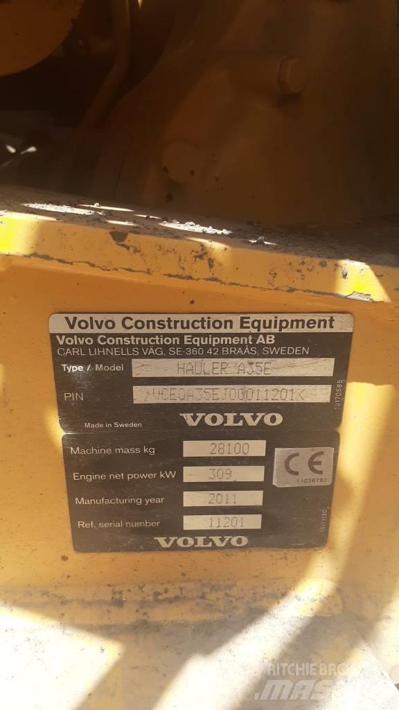 Volvo A 35 E Liigendraamiga pinnaseveokid