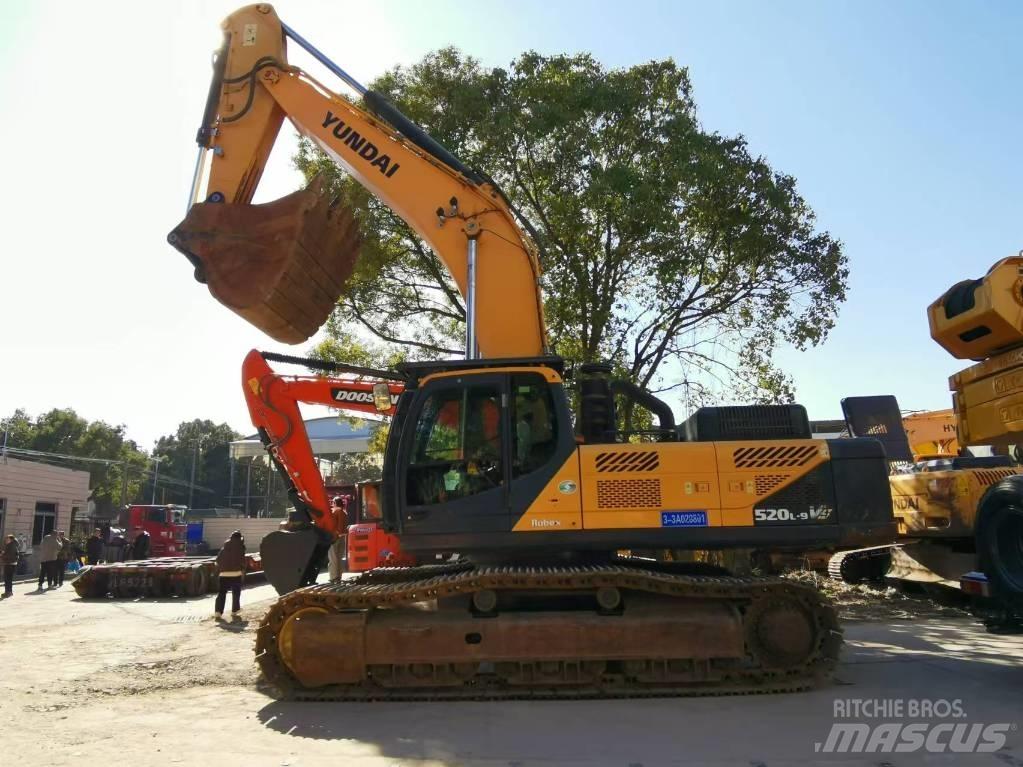 Hyundai 520lc-9vs Roomikekskavaatorid