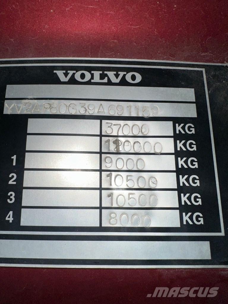 Volvo FH16 600 8x4*4 Sadulveokid