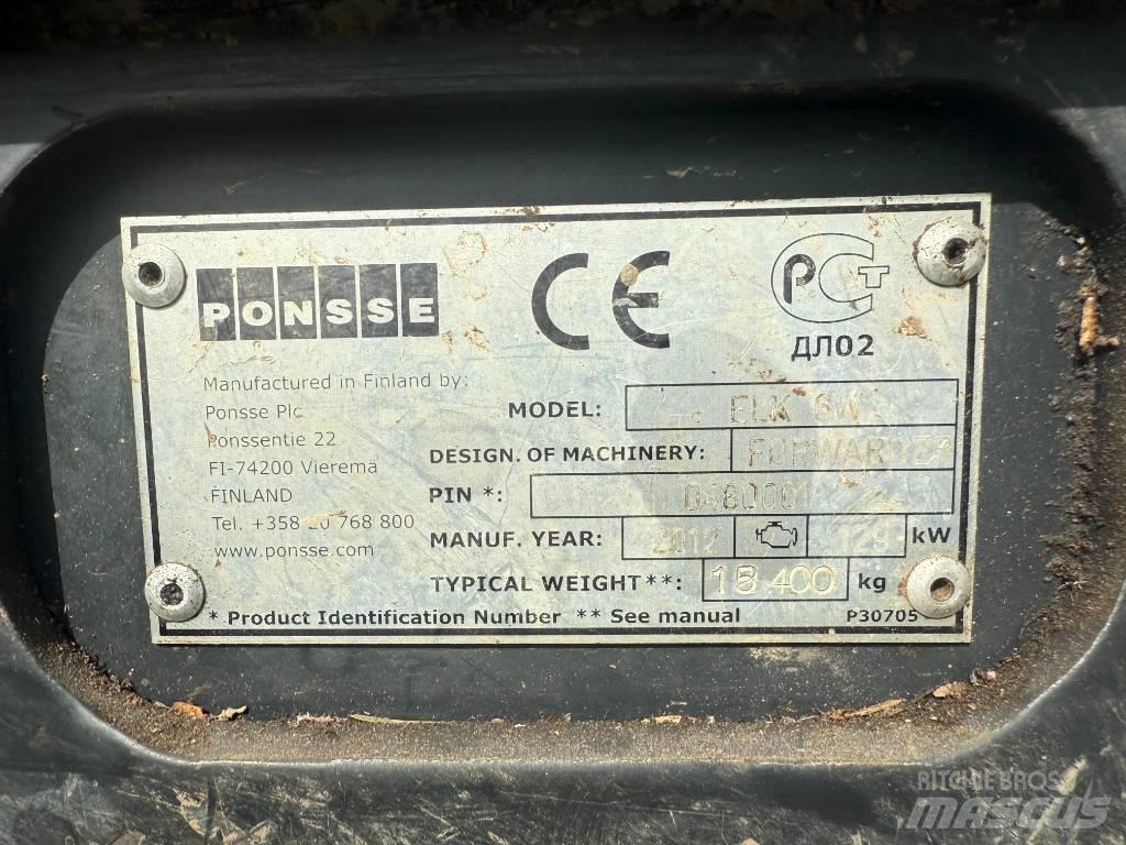 Ponsse ELK 8W Forwarderid