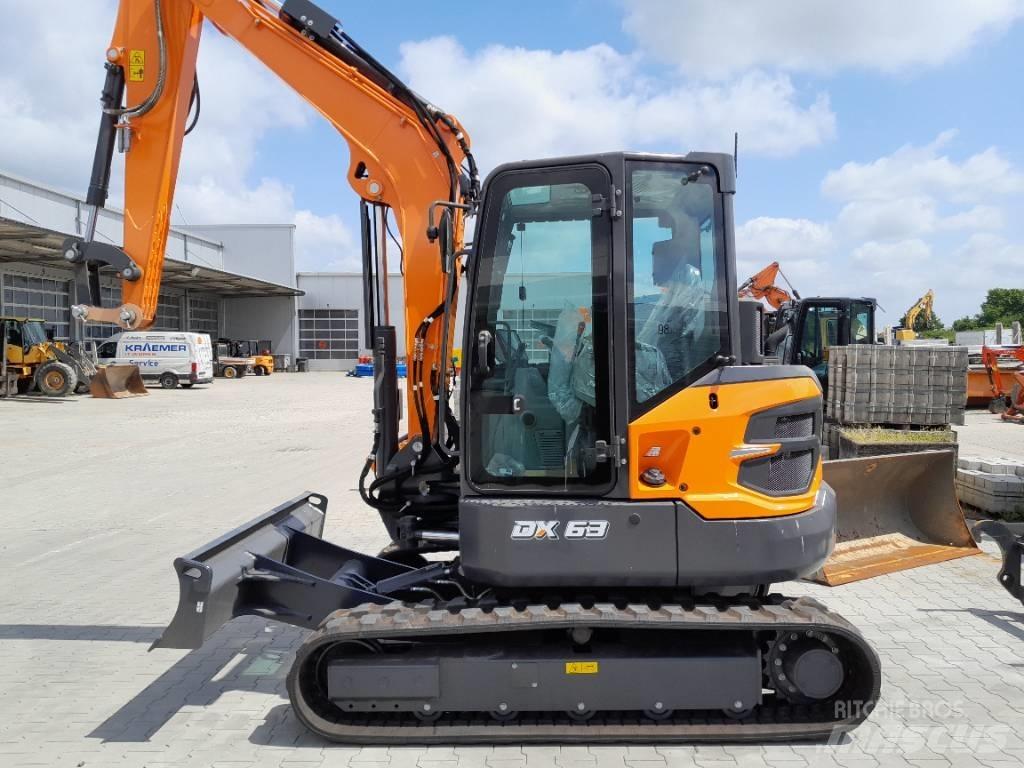 Doosan DX 63-7 Miniekskavaatorid < 7 t