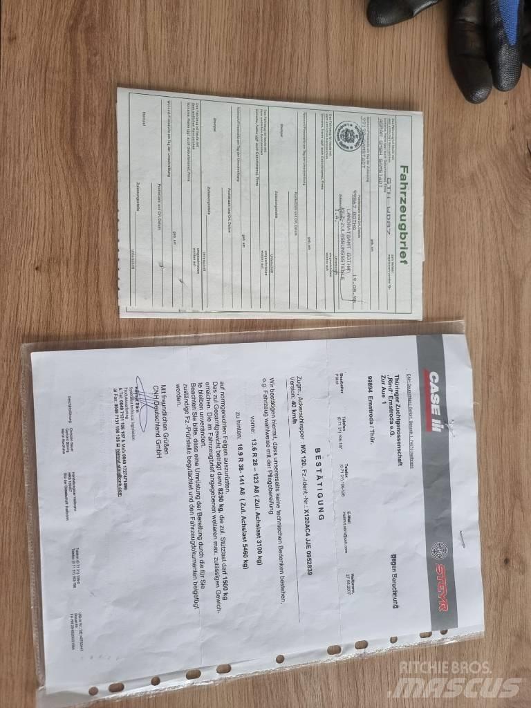 CASE MX 120 Traktorid
