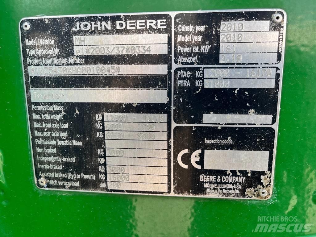 John Deere 5430 I Iseliikuvad pritsid
