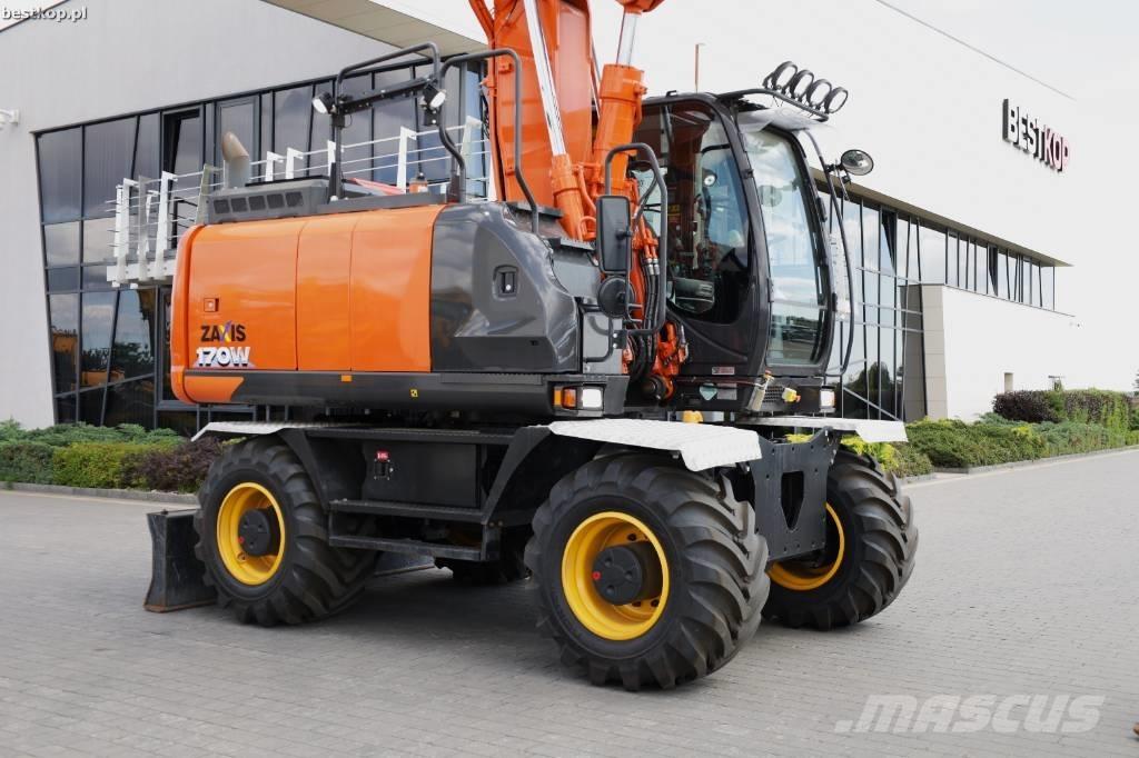 Hitachi ZX 170 W-6 Ratasekskavaatorid