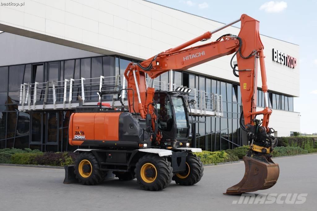 Hitachi ZX 170 W-6 Ratasekskavaatorid