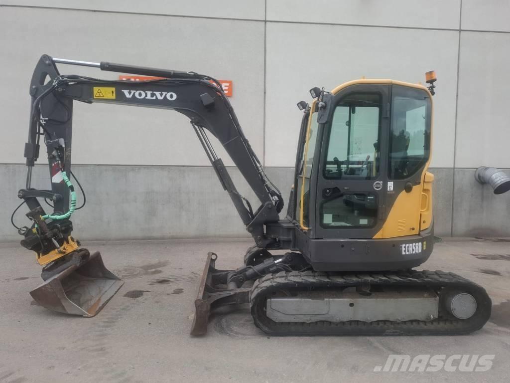 Volvo ECR 58 D Miniekskavaatorid < 7 t