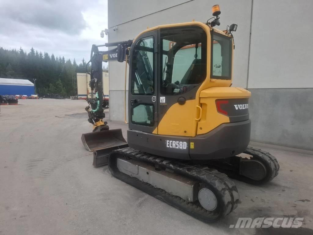 Volvo ECR 58 D Miniekskavaatorid < 7 t