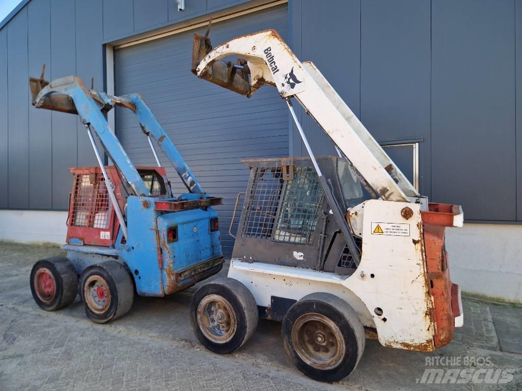 Bobcat 763 H.  2x Kompaktlaadurid
