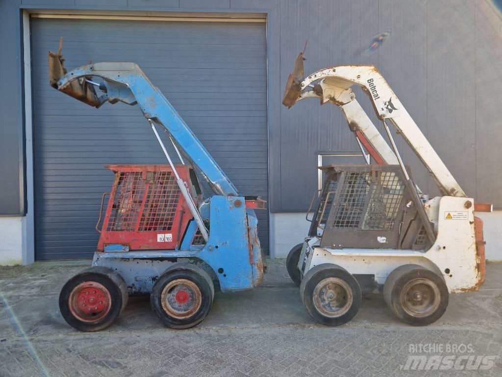 Bobcat 763 H.  2x Kompaktlaadurid