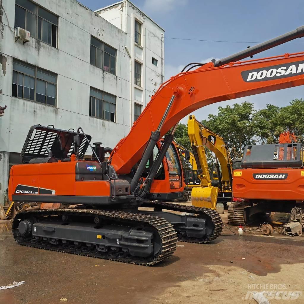 Doosan DX 340 LC-9C Roomikekskavaatorid