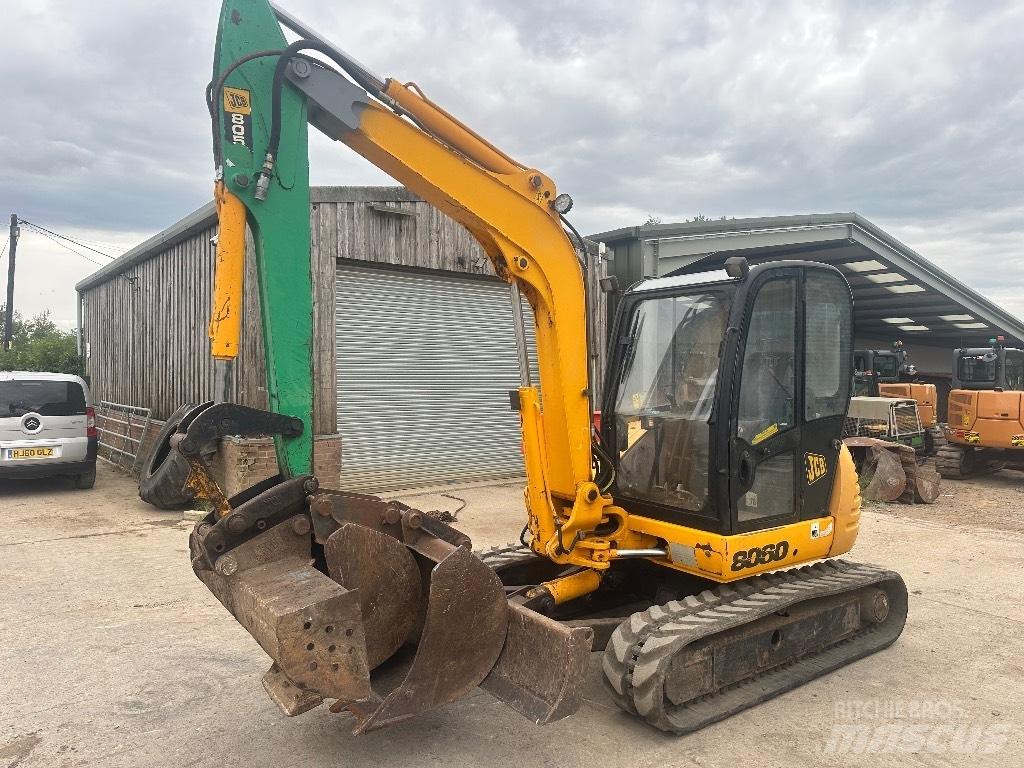 JCB 8060 Miniekskavaatorid < 7 t