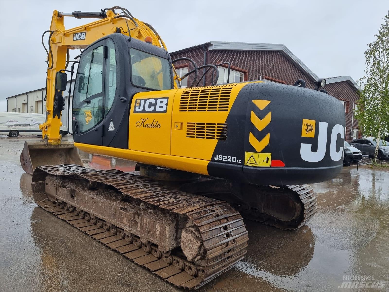 JCB JS 220 LC Roomikekskavaatorid