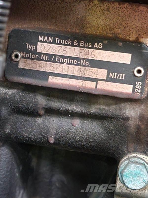 MAN D2676 LF46 Mootorid