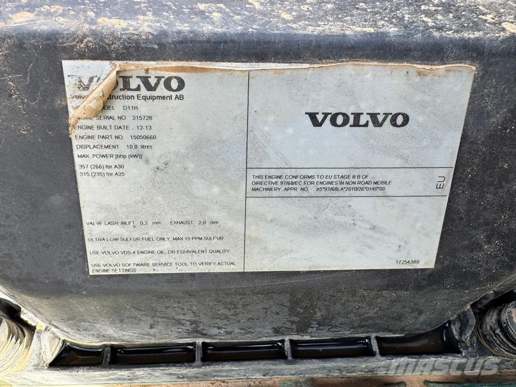 Volvo A30F Liigendraamiga pinnaseveokid