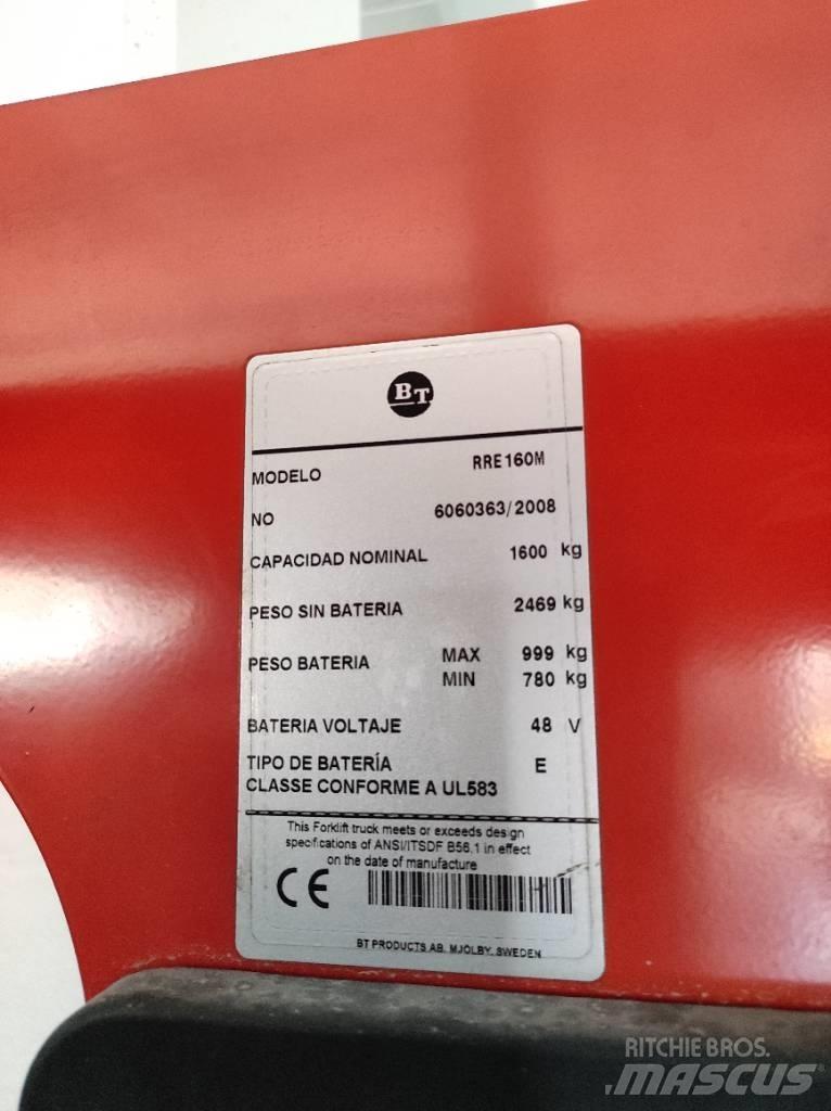 BT RR E 160 M Lükandmastiga tõstukid