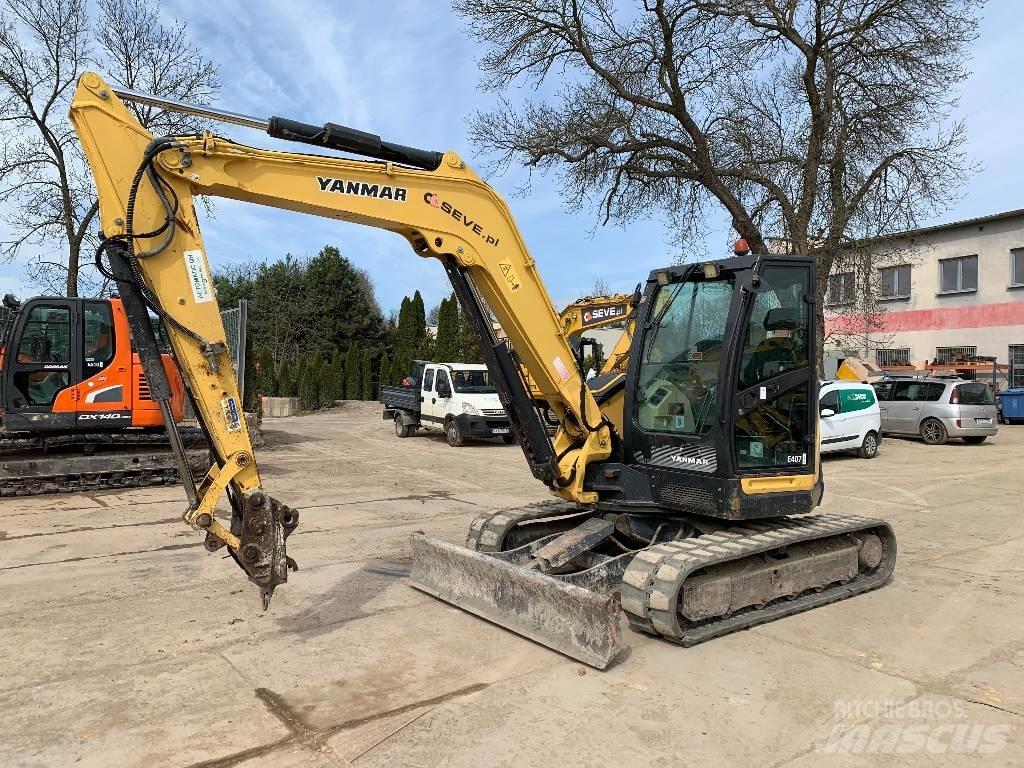 Yanmar Vio 80-1A Väikeekskavaatorid 7t-12t