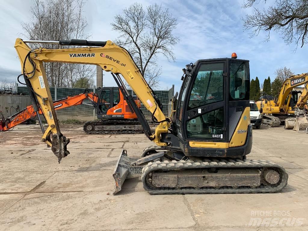 Yanmar Vio 80-1A Väikeekskavaatorid 7t-12t