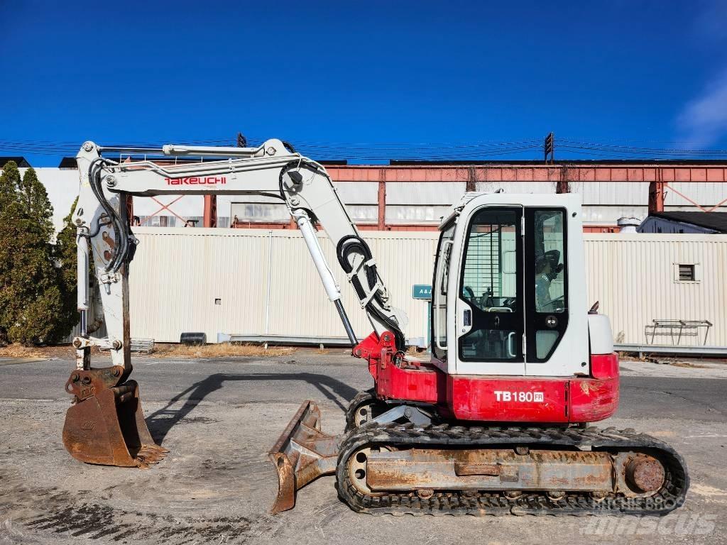 Takeuchi TB 180 FR Roomikekskavaatorid