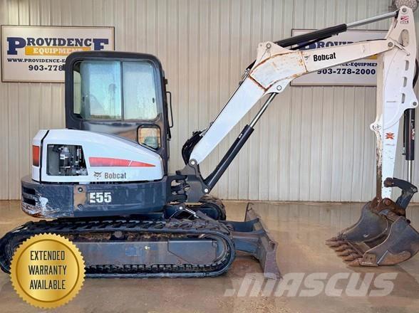 Bobcat E55 Miniekskavaatorid < 7 t