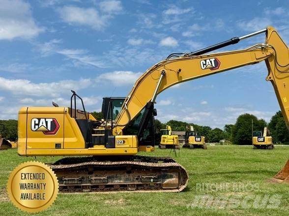 CAT 323 Roomikekskavaatorid