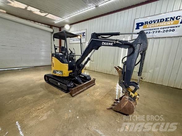John Deere 26G Miniekskavaatorid < 7 t