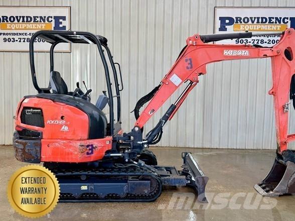 Kubota KX033-4 Miniekskavaatorid < 7 t