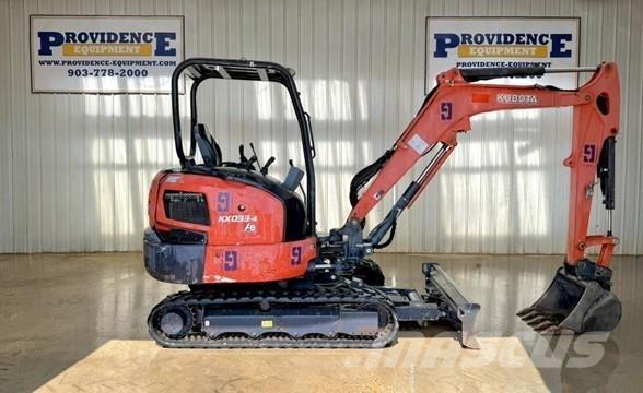 Kubota KX033-4 Miniekskavaatorid < 7 t