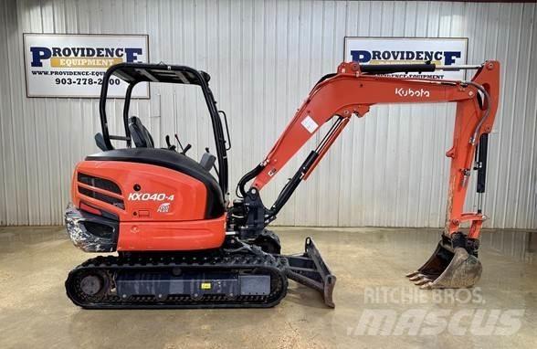 Kubota KX040-4 Miniekskavaatorid < 7 t