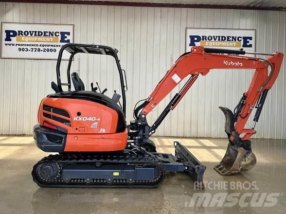 Kubota KX040-4 Miniekskavaatorid < 7 t