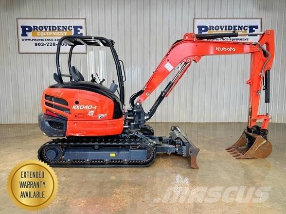 Kubota KX040-4 Miniekskavaatorid < 7 t