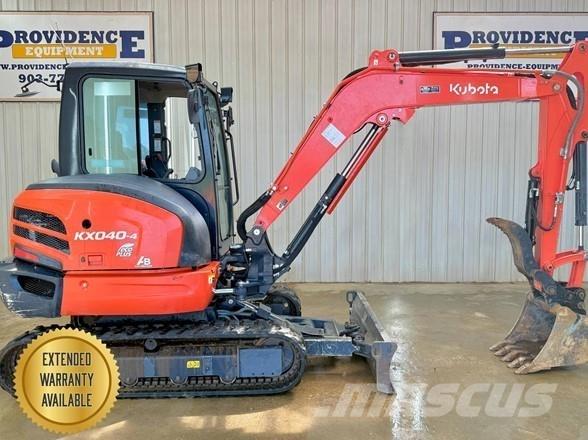 Kubota KX040-4 Miniekskavaatorid < 7 t