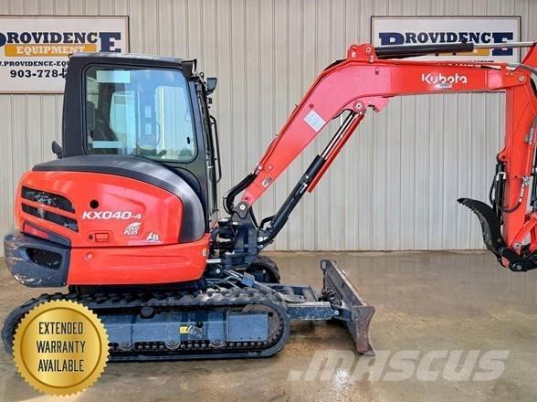 Kubota KX040-4 Miniekskavaatorid < 7 t