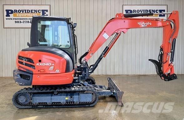 Kubota KX040-4 Miniekskavaatorid < 7 t