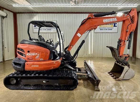 Kubota KX057-4 Roomikekskavaatorid