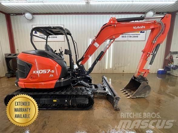 Kubota KX057-5 Roomikekskavaatorid