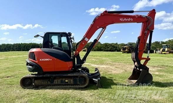 Kubota KX080-5 Roomikekskavaatorid