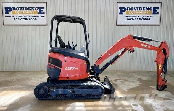 Kubota U27-4 Miniekskavaatorid < 7 t